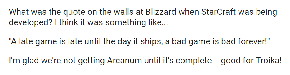 Gabe Newell on why game delays are okay: 'Late is just for a little while.  Suck is forever.